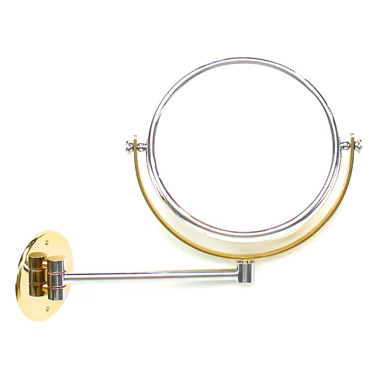 Windisch 99139-CR-3x Wall Mounted Makeup Mirror, 3x, Chrome